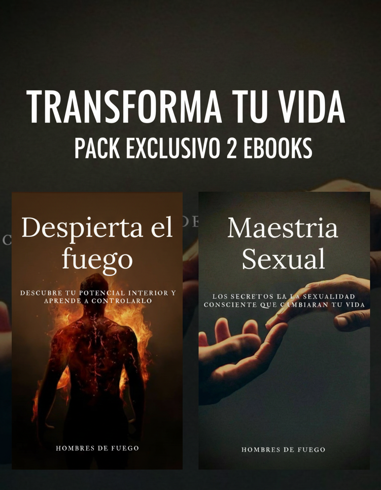 Pack de libros Despierta el Fuego + Maestria Sexual